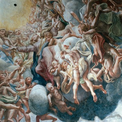 聖母被昇天 作： (c.1489 1534) Correggio