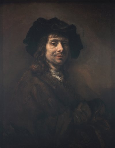 若い男の肖像（おそらく画家） 1661-62年 油彩・カンヴァス 作： (studio of) Rembrandt Harmensz. van Rijn