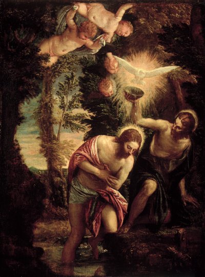 キリストの洗礼 作： Paolo Veronese