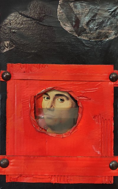 G.C.リッカルディ、ブレーベ・コルサ、1986年、ジェミッシュ・テクニック、60x80、イタリア。 作： Gian Carlo Riccardi