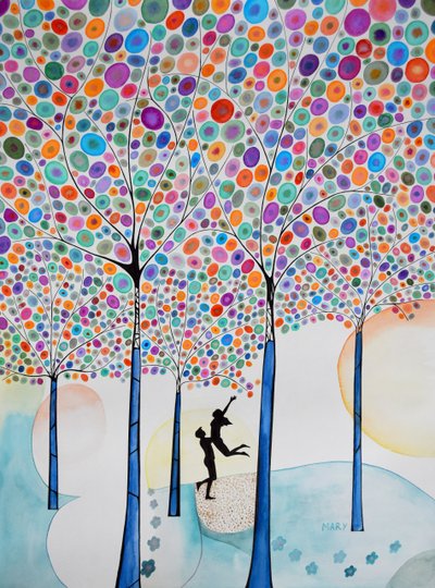 愛 作： Marys Watercolors