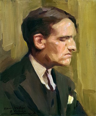 セサル・バジェホ 作： Alejandro Cabeza