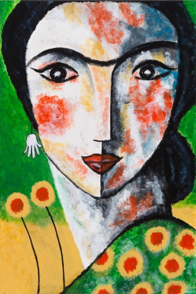 フリーダ・カーロ 作： Zaga Art Sopot