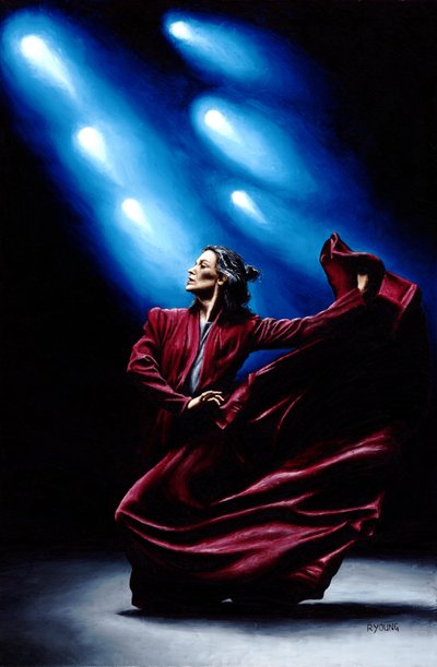 フラメンコ・パフォーマンス 作： Richard Young