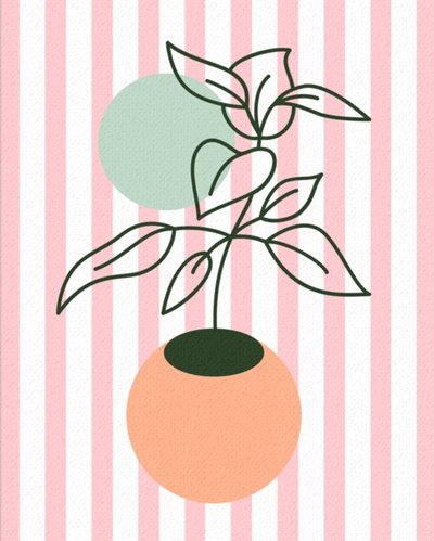植物バランス 作： Nomi Morina