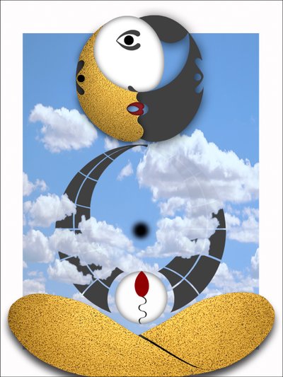 前画像（I） 作： 