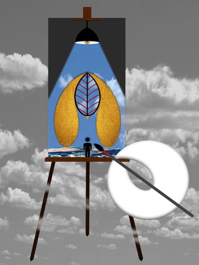 Die Malkunst (IV) 作： 