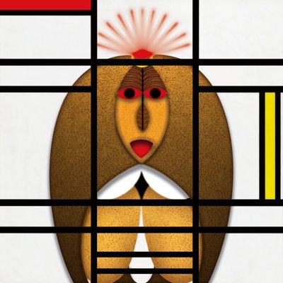 Lockdown (XII) - (aus der Serie Animal Rationale) 作： Alexander Eibach