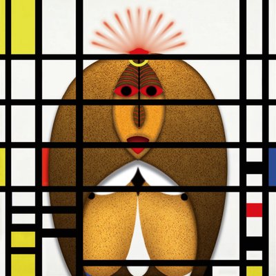 Lockdown (XVII) - (aus der Serie Animal Rationale) 作： Alexander Eibach