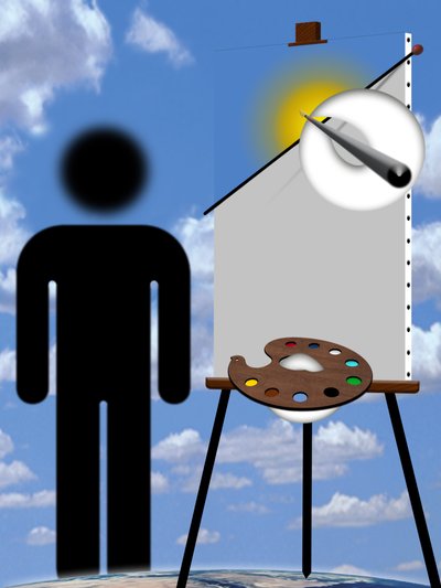 Maler und Modell (III) 作： Alexander Eibach