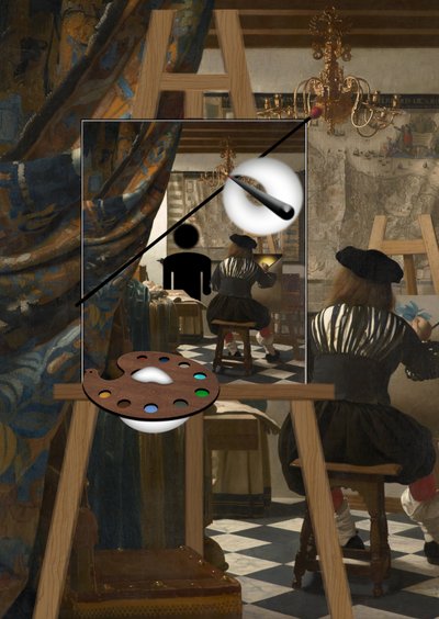 Maler und Modell (I) 作： Alexander Eibach