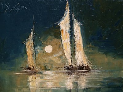 月 作： justyna kopania