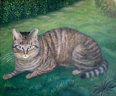 猫のジュリア 作： Regine Dapra
