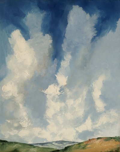 遠い山々 作： M. Vet