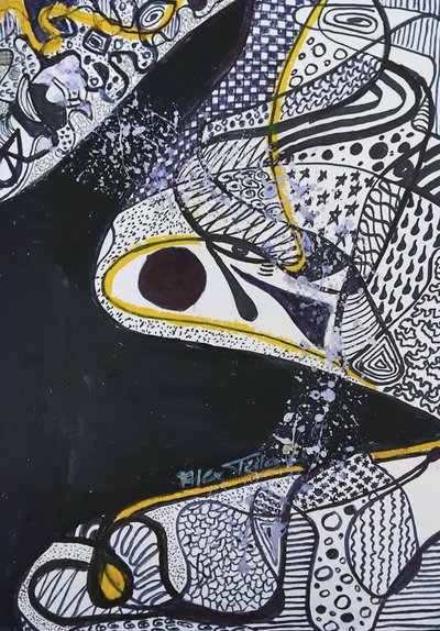 荒れた夜 作： Alex Terla