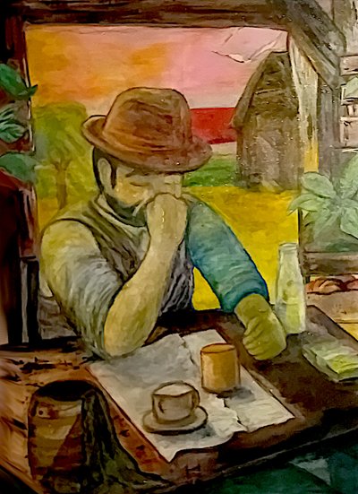 農民の静かな負担 作： Silvia Martini