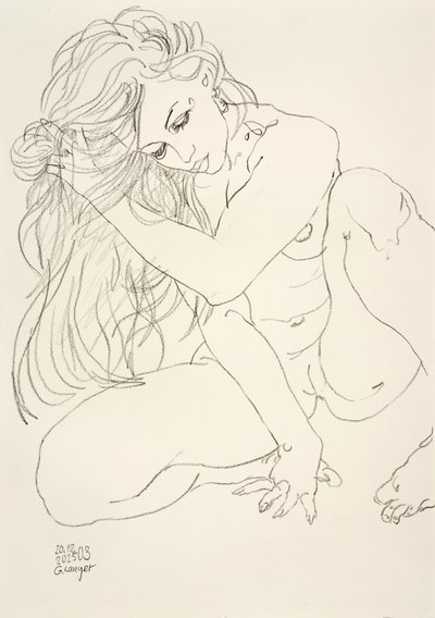 美しい少女 作： Gunter Langer