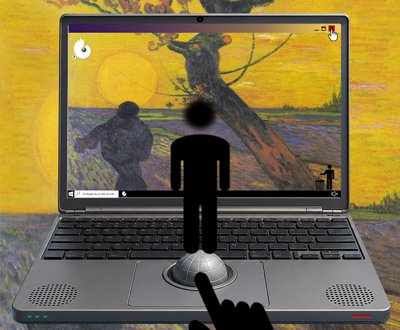 世界と大地の出会い（Windowsシリーズより） 作： 