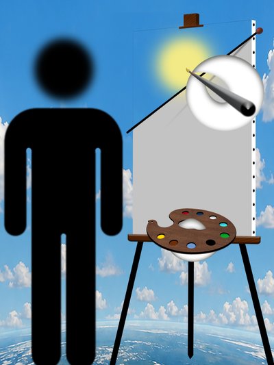 画家とモデル（II） 作： 