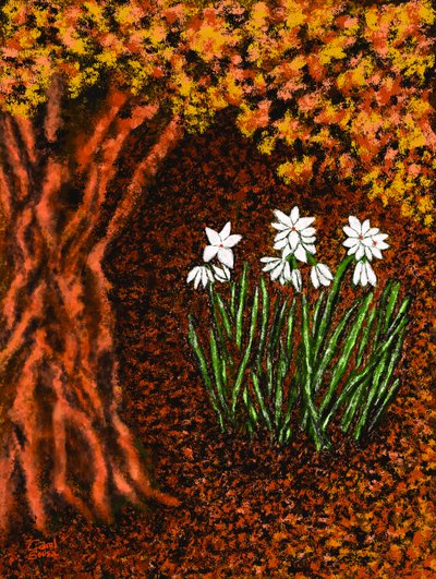 Herbstblumen 作： キャロル・ソウザ・クエロ
