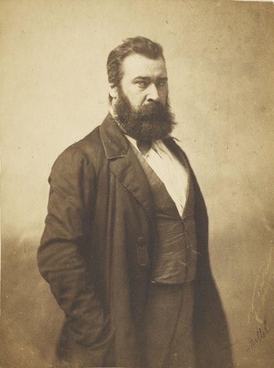 ジャンフランソワミレー、1856-58年 作： Nadar