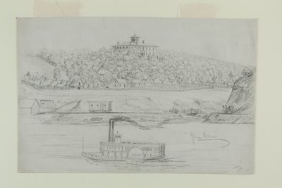 鉛筆画 Glen Eden by A.B.Greene 作： A.B. Greene