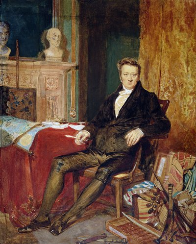 トーマス・クラークソンの肖像 (1760-1846) (キャンバスに油彩) 作： A.E. Chalons