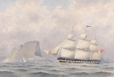 クリッパー船「ノーウッド」（1854年）1854-57年頃（水彩画） 作： A. E. Morris