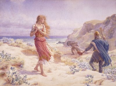 真ん中の見知らぬ人、 作： A. Foord Hughes