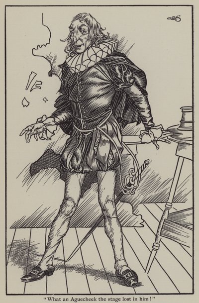 チャールズ・ラムの「The Essays of Elia」のイラスト（リトグラフ版 作： A. Garth Jones