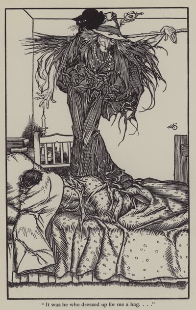 チャールズ・ラムの「The Essays of Elia」のイラスト（リトグラフ版 作： A. Garth Jones