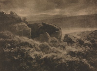 カメラワーク：丘の雨 作： A. Horsley Hinton