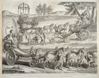 アポロの戦車、1764 作： A. J. De Fehrt