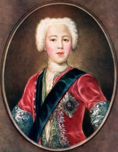 「若い騎士」、チャールズ・エドワード・スチュアート王子、1730年代。 作： A J Skrimshire
