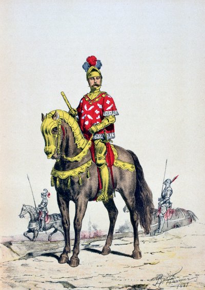パリの首長、15世紀、1887 作： A. Lemercier