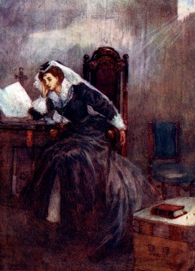 この貧しい女王は19年間、1905年に16世紀に刑務所に入れられました。 作： A. S. Forrest