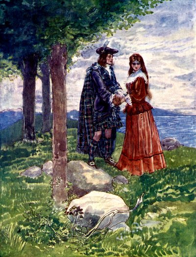 彼らは互いに悲しい別れをしました、1746、1905。 作： A. S. Forrest