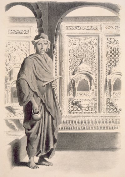 Rajootana のファキール、パブ。 1858年。 作： A. Soltykoff