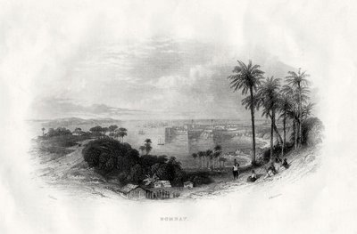 ボンベイ、インド、1860 作： A. Willmore