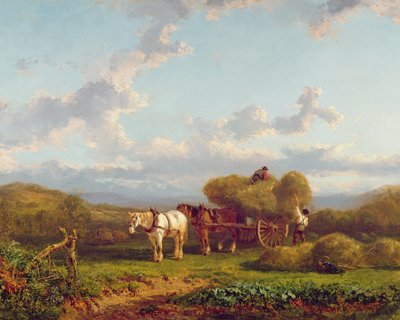 干し草カート 作： A. de Bylandt