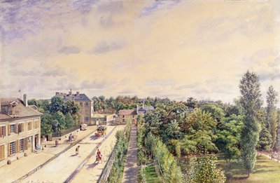 ゲストハウスのゲストハウス、1840年頃 作： A. de Lareuziere