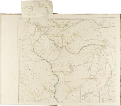 北米合衆国地図 作： Aaron Arrowsmith