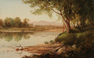 サーコ沿い、1857 作： Aaron Draper Shattuck