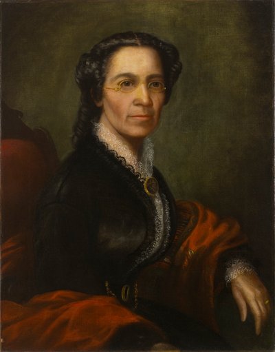 ジョンジョーンズ夫人の肖像、1865年頃 作： Aaron E. Darling