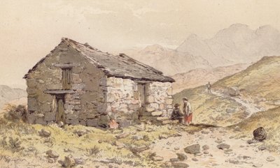 北ウェールズ、Ghorphwysfaの小屋（クロモリソ） 作： Aaron Edwin Penley