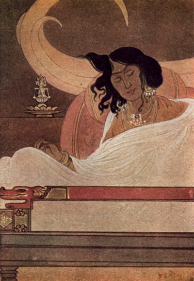 菩薩の牙（カラーリソ） 作： Abanindranath Tagore