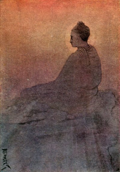 ブッダの勝利（カラーリソ） 作： Abanindranath Tagore