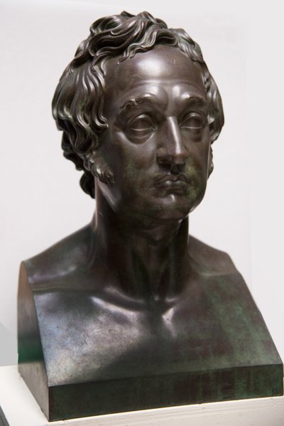 ヴィンチェンツォ・モンティの胸像 作： Abbondio Sangiorgio