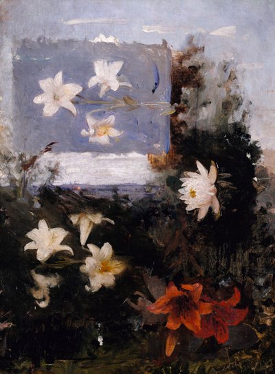 花の研究 作： Abbott Handerson Thayer