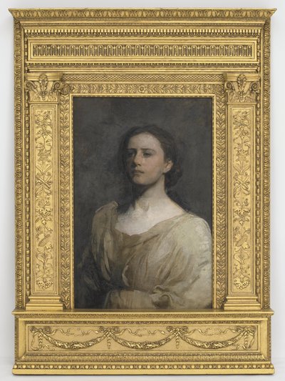 頭、1888-89 作： Abbott Handerson Thayer